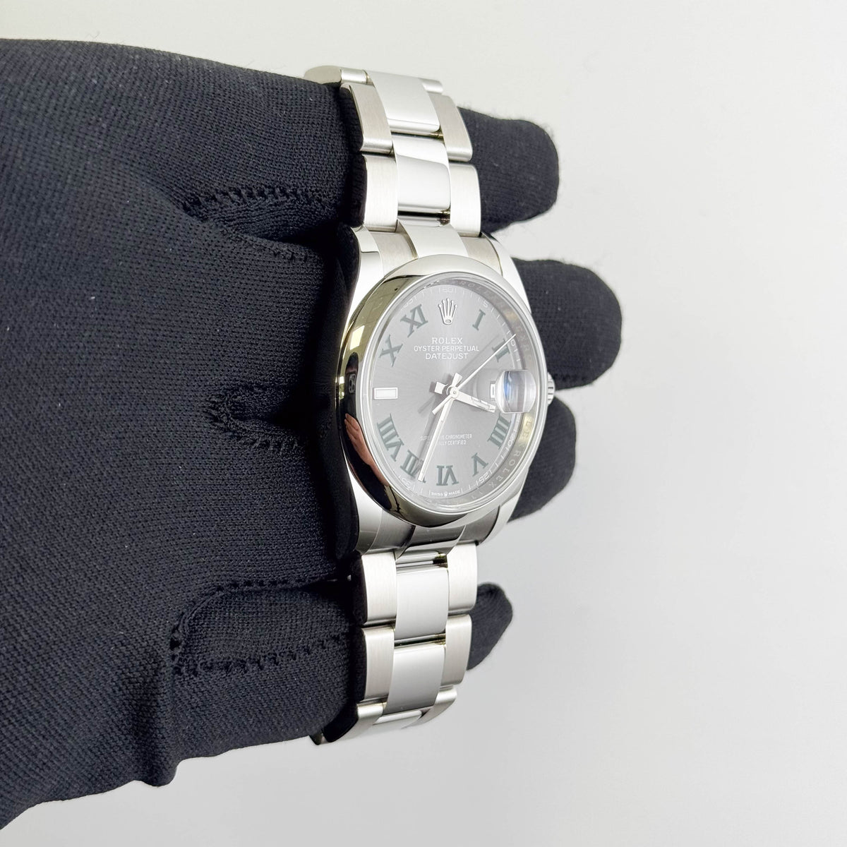 Rolex Datejust 36mm Wimbledon Dial Watch Ref# 126200