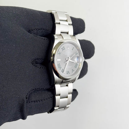 Rolex Datejust 36mm Wimbledon Dial Watch Ref# 126200