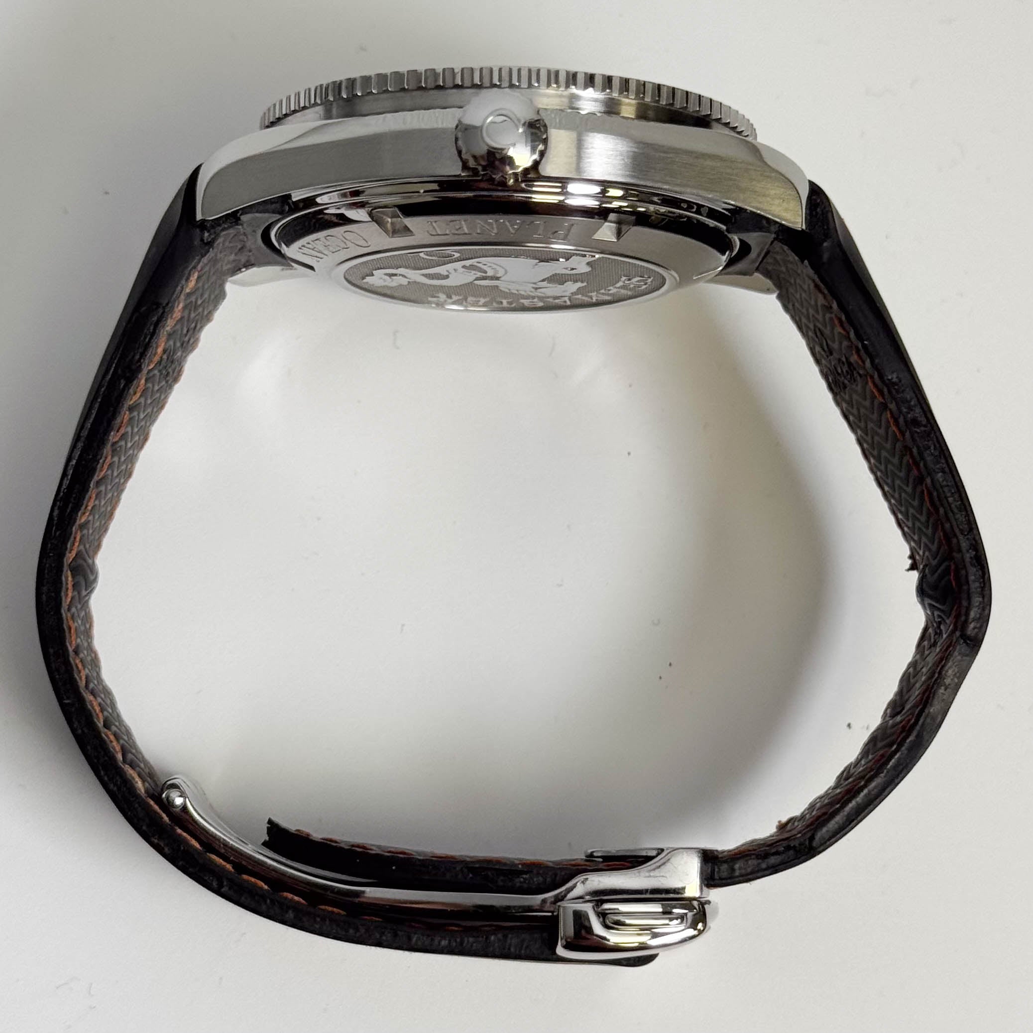 Omega Seamaster 42mm Black Dial Watch Ref# 2209.50.00 - Happy Jewelers Fine Jewelry Lifetime Warranty