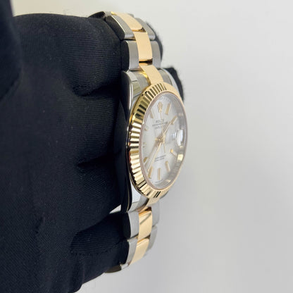 Rolex Datejust 41mm Silver Dial Watch Ref# 126333