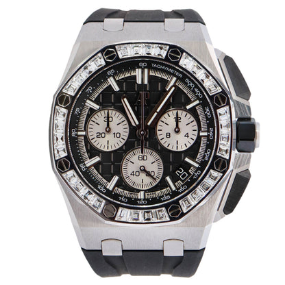 Audemars Piguet Royal Oak 43mm Black Dial Watch Ref# 26424BC.ZZ.D002CA.01 - Happy Jewelers Fine Jewelry Lifetime Warranty