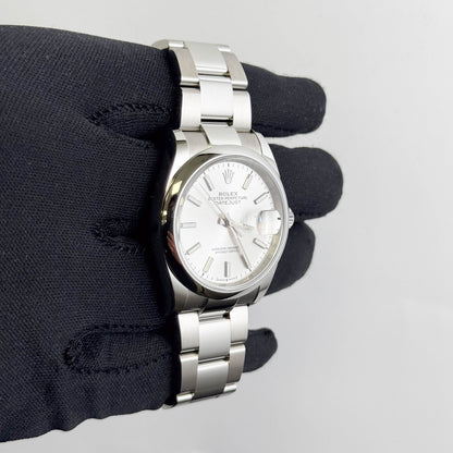 Rolex Datejust 36mm Silver Dial Watch Ref# 126200
