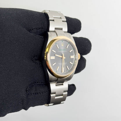 Rolex Oyster Perpetual 41mm Silver Dial Watch Ref# 134303