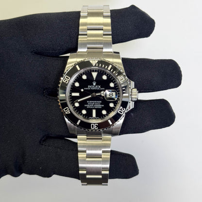 Rolex Submariner 41mm Black Dial Watch Ref# 116610LN - Happy Jewelers Fine Jewelry Lifetime Warranty
