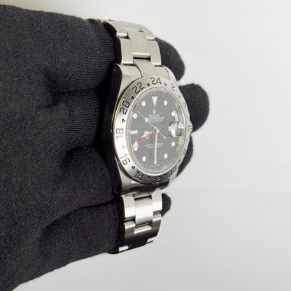 Rolex Explorer II 40mm Black Dial Watch Ref# 16570