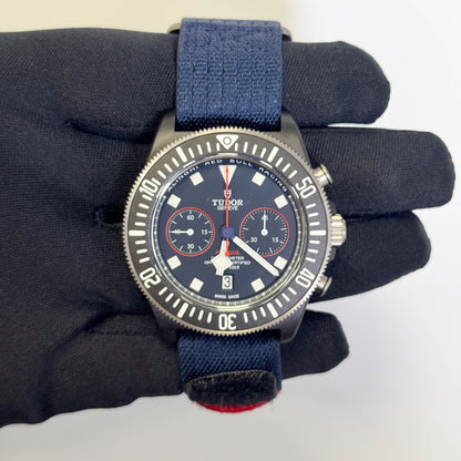 Tudor Pelagos FXD 43mm Blue Dial Watch Ref# 25807KN - Happy Jewelers Fine Jewelry Lifetime Warranty