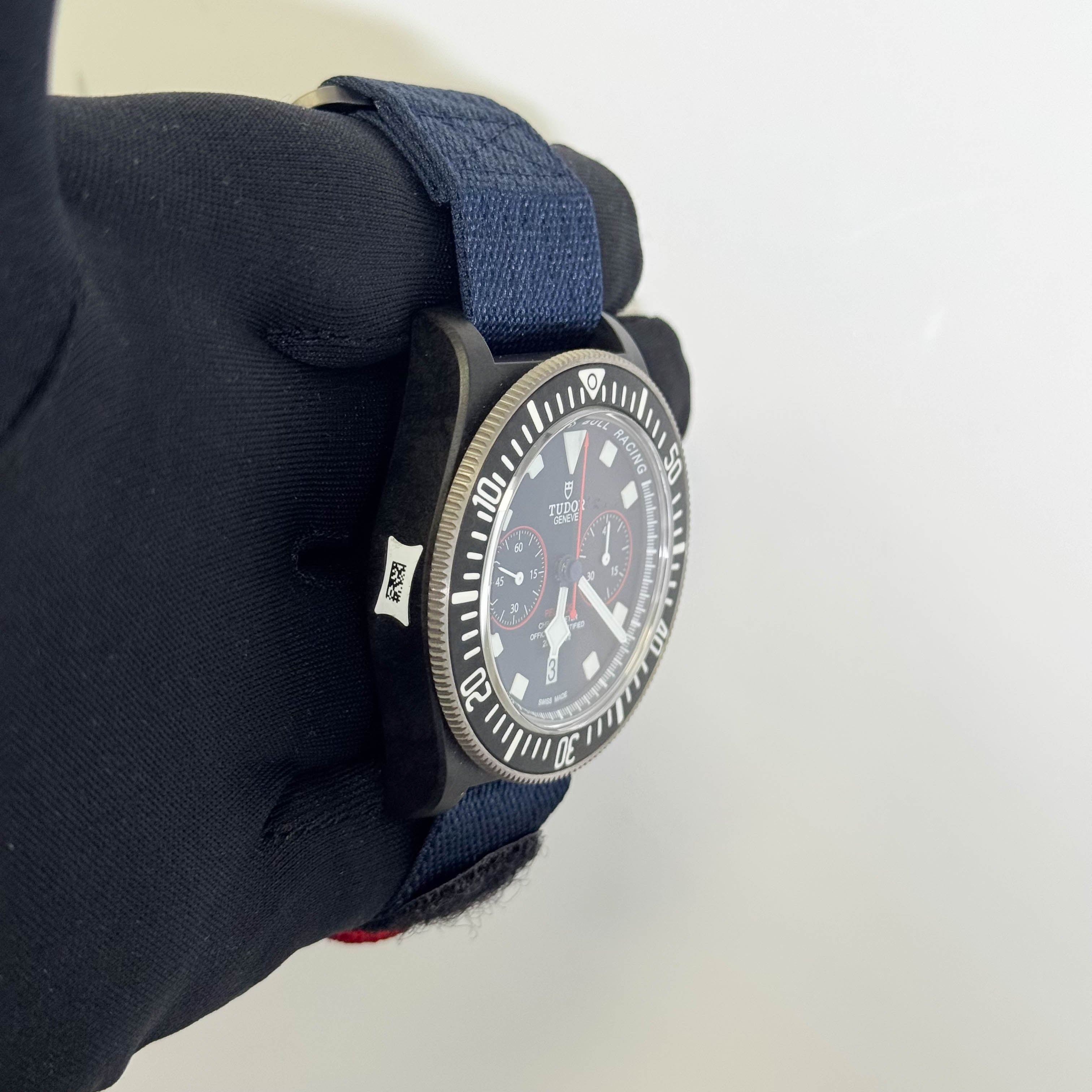 Tudor Pelagos FXD 43mm Blue Dial Watch Ref# 25807KN - Happy Jewelers Fine Jewelry Lifetime Warranty