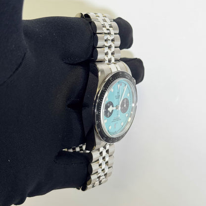 Tudor Black Bay 41mm Turquoise Dial Watch Ref# 79360N - Happy Jewelers Fine Jewelry Lifetime Warranty