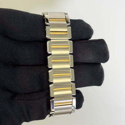 Cartier Tank Francaise 25mm Ivory Dial Watch Ref#W51005Q4 - Happy Jewelers Fine Jewelry Lifetime Warranty
