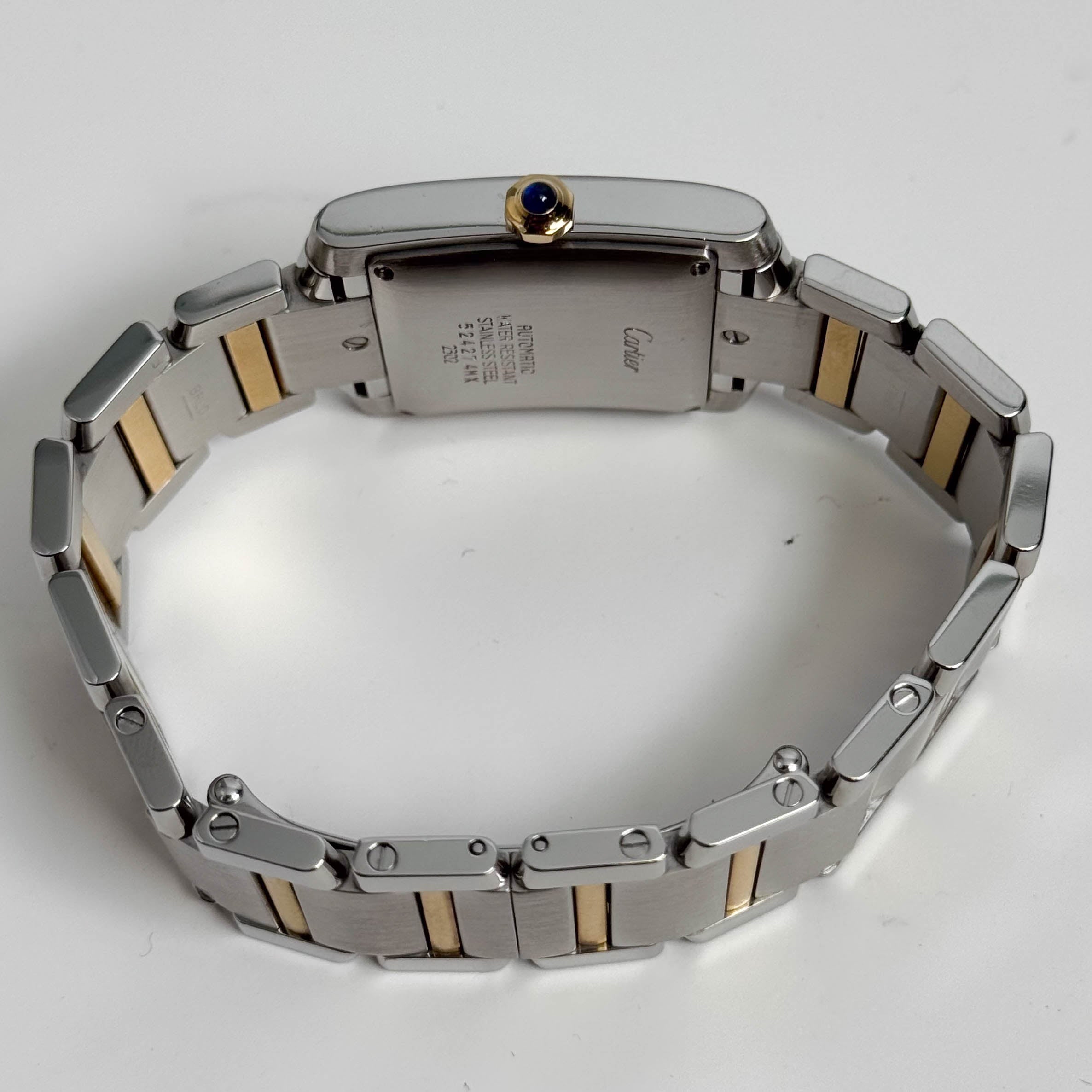 Cartier Tank Francaise 25mm Ivory Dial Watch Ref#W51005Q4 - Happy Jewelers Fine Jewelry Lifetime Warranty