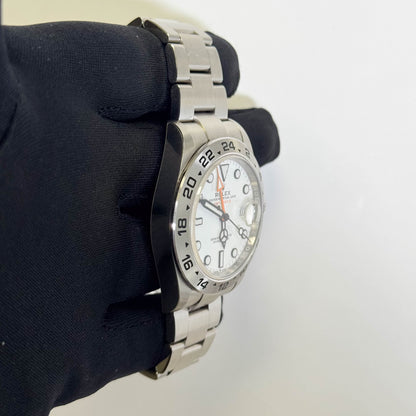 Rolex Explorer II 42mm White Dial Watch Ref# 226570 - Happy Jewelers Fine Jewelry Lifetime Warranty