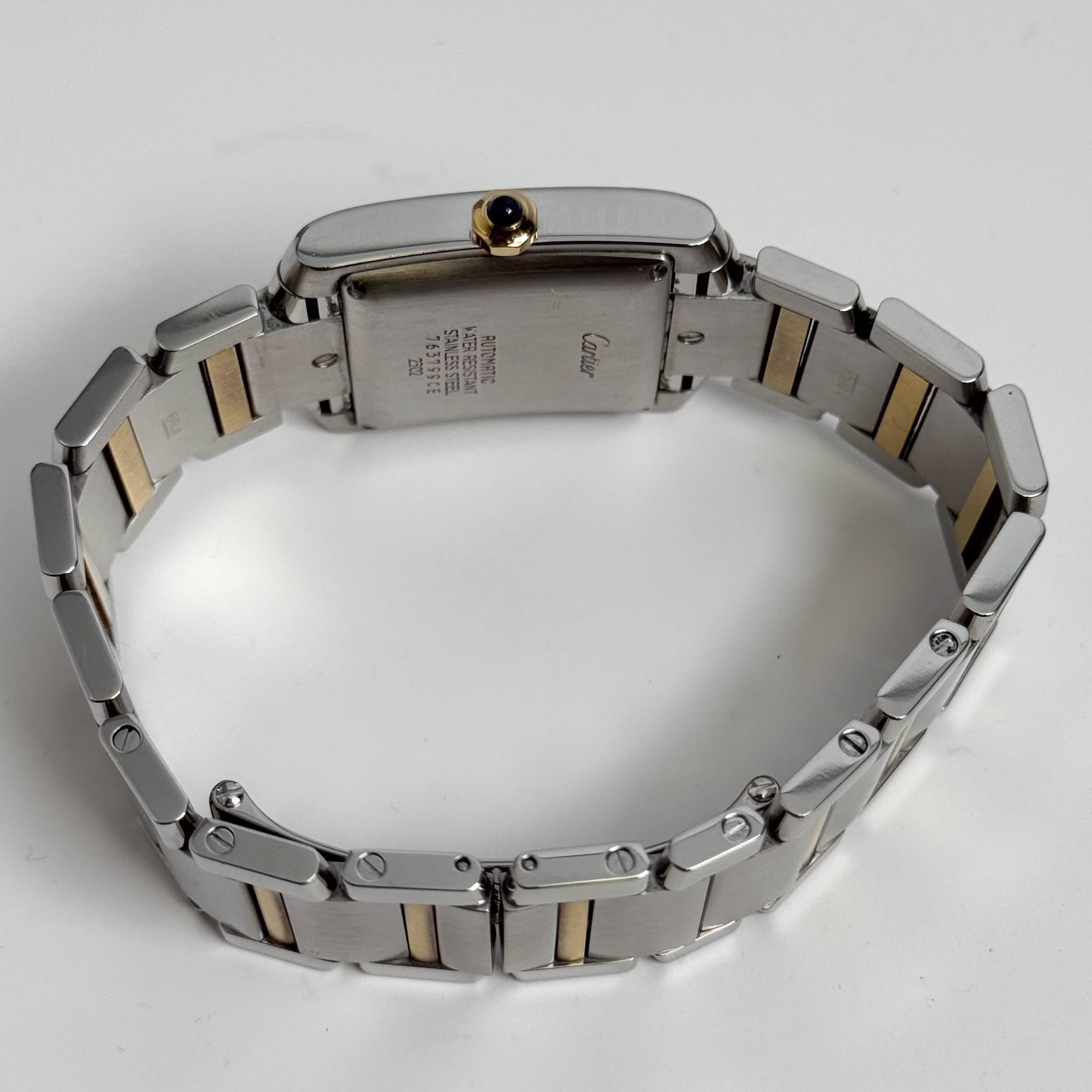 Cartier Tank Francaise 25mm Ivory Dial Ref#W51005Q4 - Happy Jewelers Fine Jewelry Lifetime Warranty