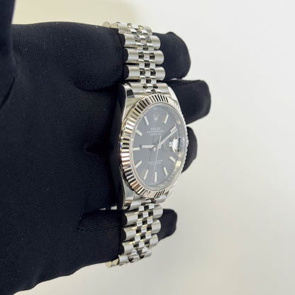 Rolex Datejust 41mm Rhodium Dial Watch Ref# 126334 - Happy Jewelers Fine Jewelry Lifetime Warranty