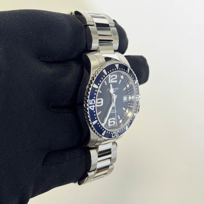 Longines HydroConquest 39mm Blue Dial Watch Ref# L3.741.4.96.6 - Happy Jewelers Fine Jewelry Lifetime Warranty