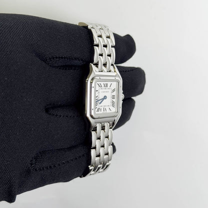 Cartier Panthere 27x37mm Ivory Dial Watch Ref# WSPN0015