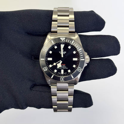 Tudor Pelagos 39mm Black Dial Watch Ref# 25407N - Happy Jewelers Fine Jewelry Lifetime Warranty