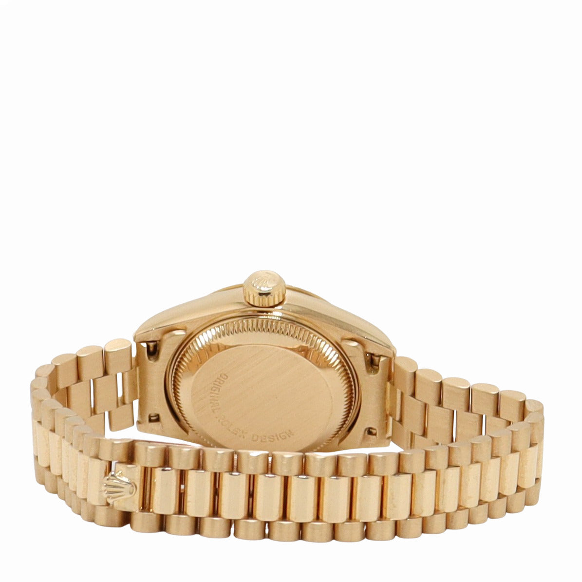 Rolex Datejust 26 Yellow Gold Champagne Diamond Dial Watch Reference#: 69178 - Happy Jewelers Fine Jewelry Lifetime Warranty