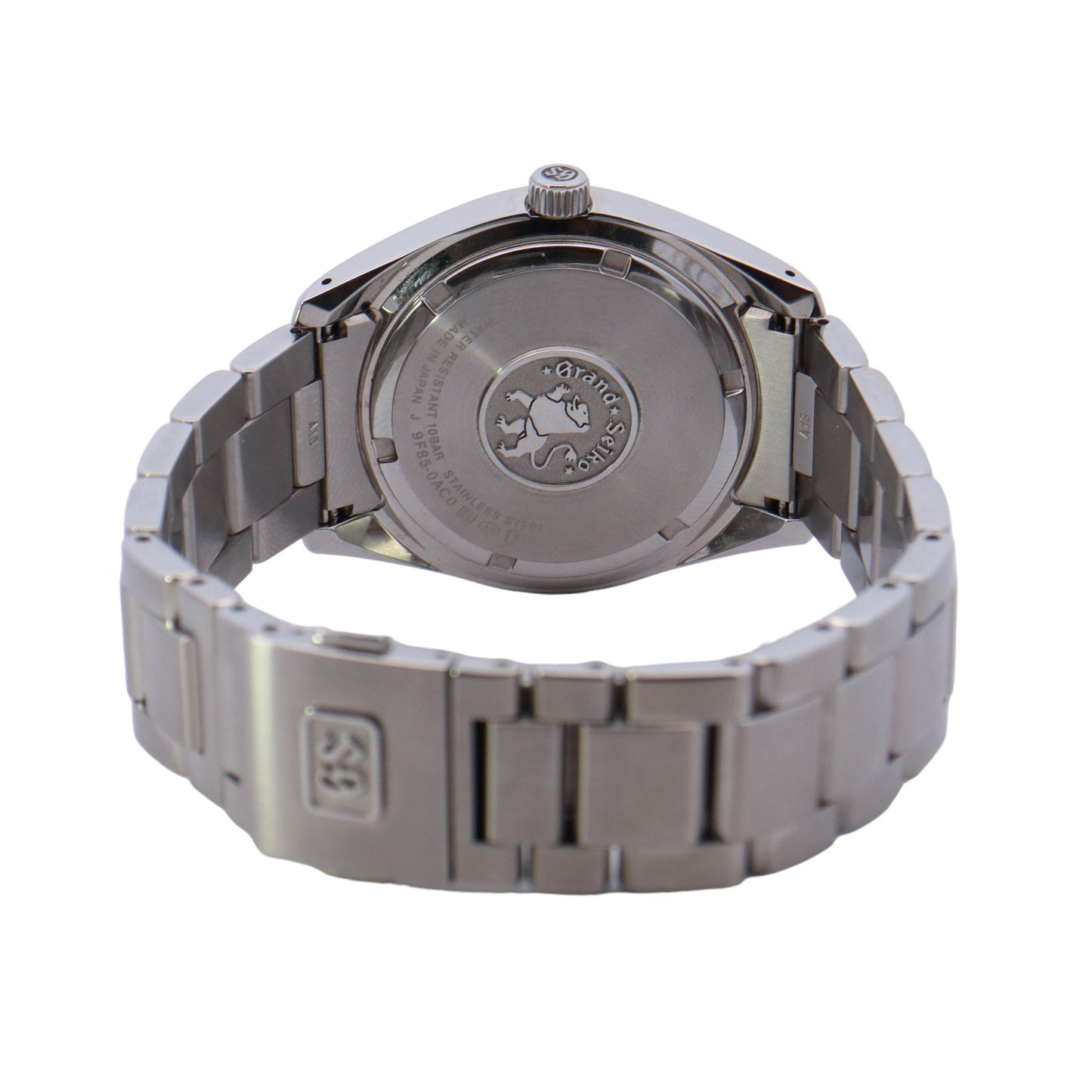 Grand Seiko Heritage Stainless Steel 40mm Dark Blue Stick Dial Watch Reference #: SBGP013 - Happy Jewelers Fine Jewelry Lifetime Warranty