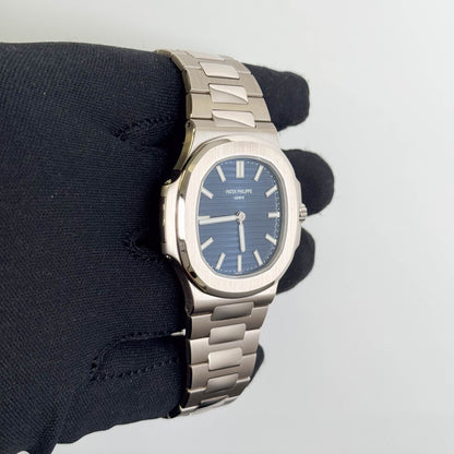 Patek Philippe Nautilus 41mm Blue Dial Watch Ref# 5811/1G-001