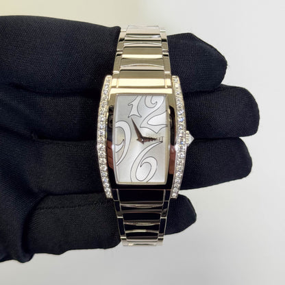 Piaget Limelight Tonneau 27mm x 38mm Silver Dial Watch Ref# G0A30056 - Happy Jewelers Fine Jewelry Lifetime Warranty