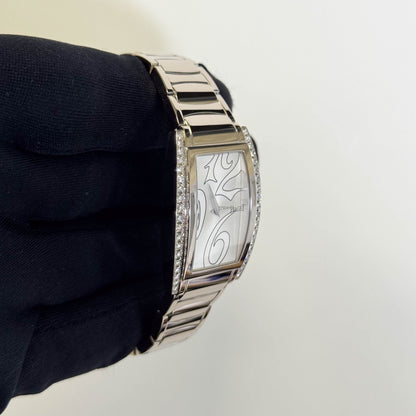 Piaget Limelight Tonneau 27mm x 38mm Silver Dial Watch Ref# G0A30056 - Happy Jewelers Fine Jewelry Lifetime Warranty