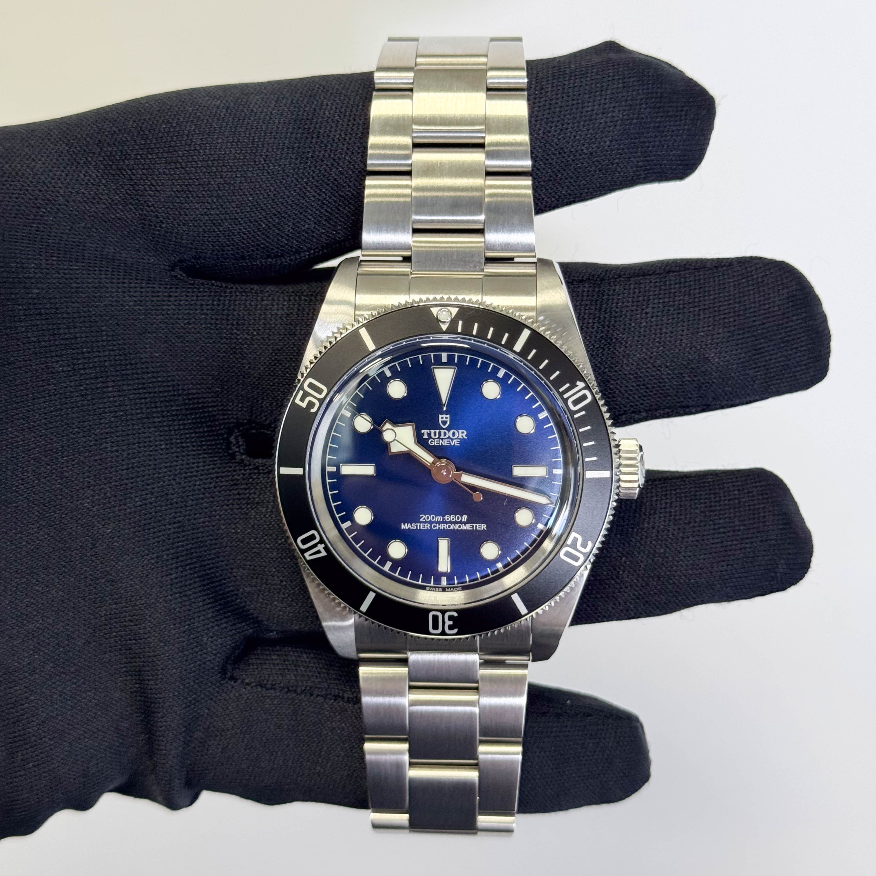 Tudor Black Bay 43mm Blue Dial Watch Ref# 7943A1A0NU - Happy Jewelers Fine Jewelry Lifetime Warranty