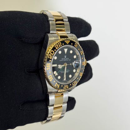 Rolex GMT-Master II 40mm Black Dial Watch Ref# 116713 - Happy Jewelers Fine Jewelry Lifetime Warranty