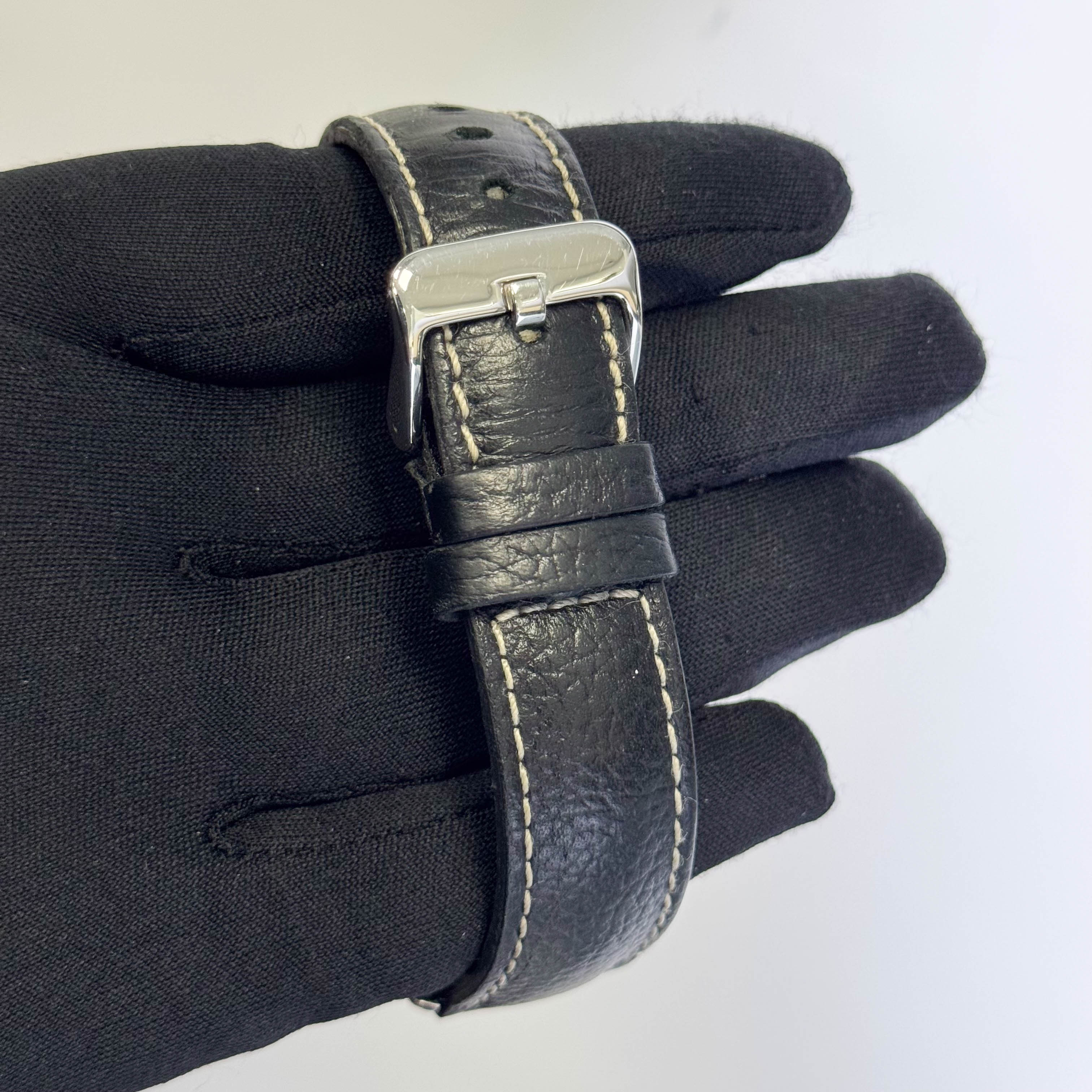 Breitling Navitimer Stainless Steel 41mm Black Chronograph Dial Watch Ref# A13019 - Happy Jewelers Fine Jewelry Lifetime Warranty