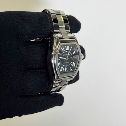 Cartier Roadster 37mm Black Dial Watch Ref# W62041V3 - Happy Jewelers Fine Jewelry Lifetime Warranty