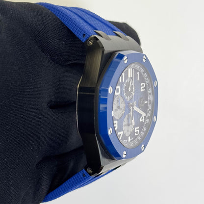 Audemars Piguet Royal Oak 44mm Blue Dial Watch Ref# 26405CE.OO.A030CA.01.A
