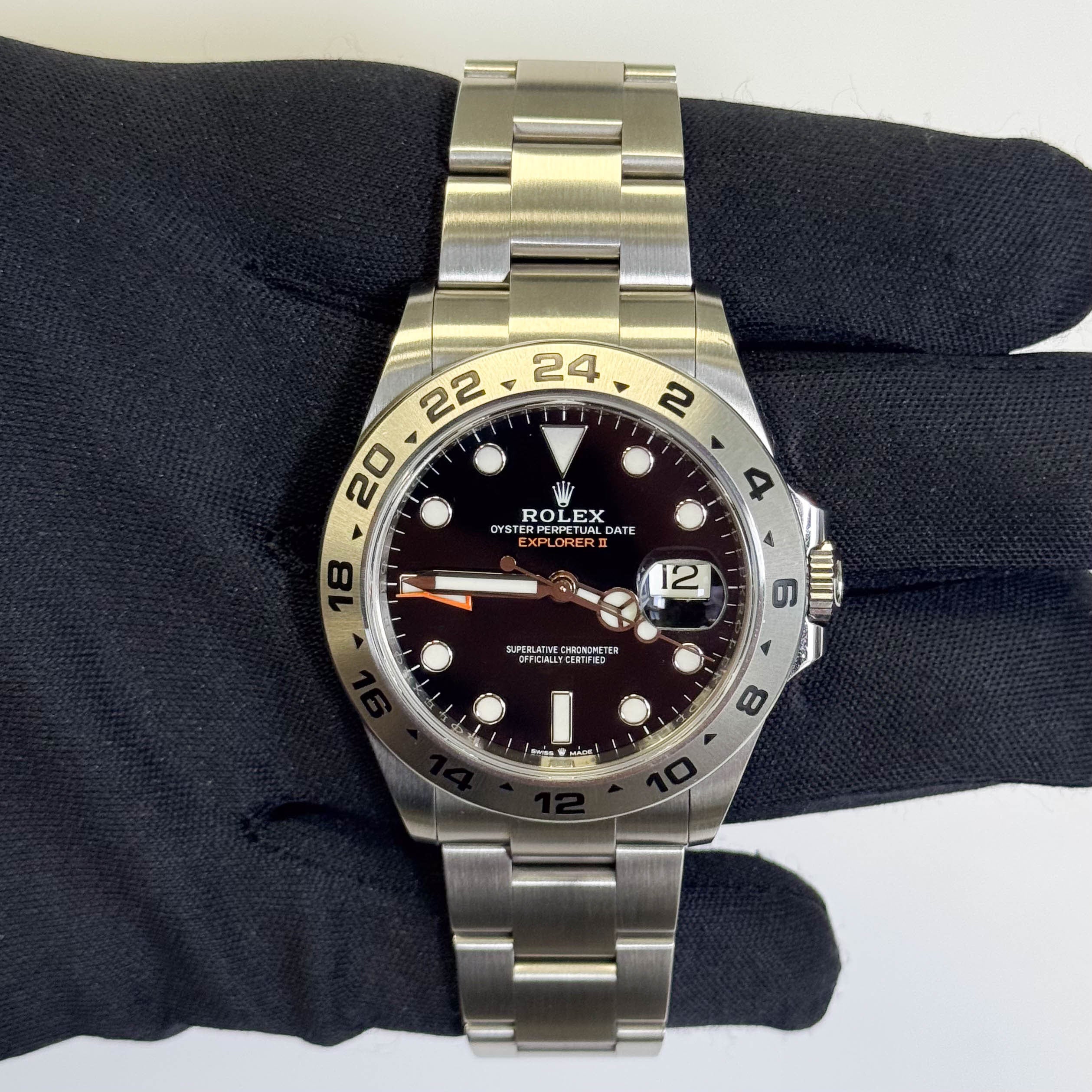 Rolex Explorer II 42mm Black Dial Watch Ref# 226570 - Happy Jewelers Fine Jewelry Lifetime Warranty
