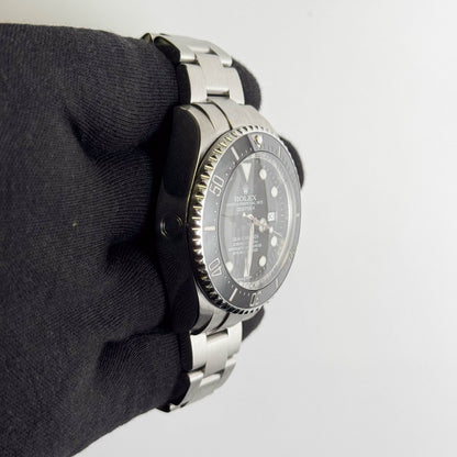 Rolex Sea-Dweller Deepsea 44mm Black Dial Watch Ref# 116660