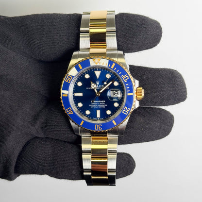 Rolex Submariner 40mm Blue Dial Watch Ref# 126613LB