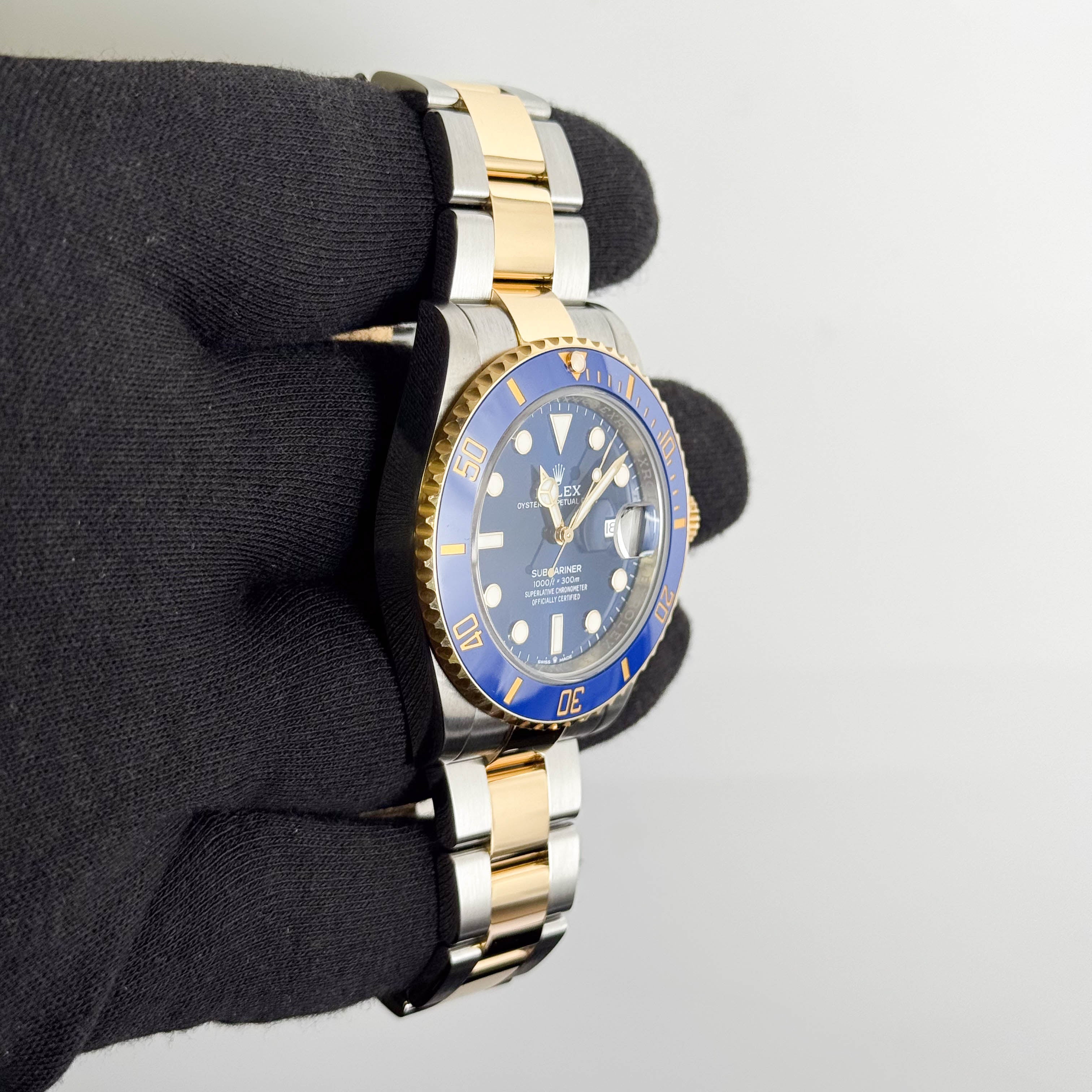 Rolex Submariner 40mm Blue Dial Watch Ref# 126613LB