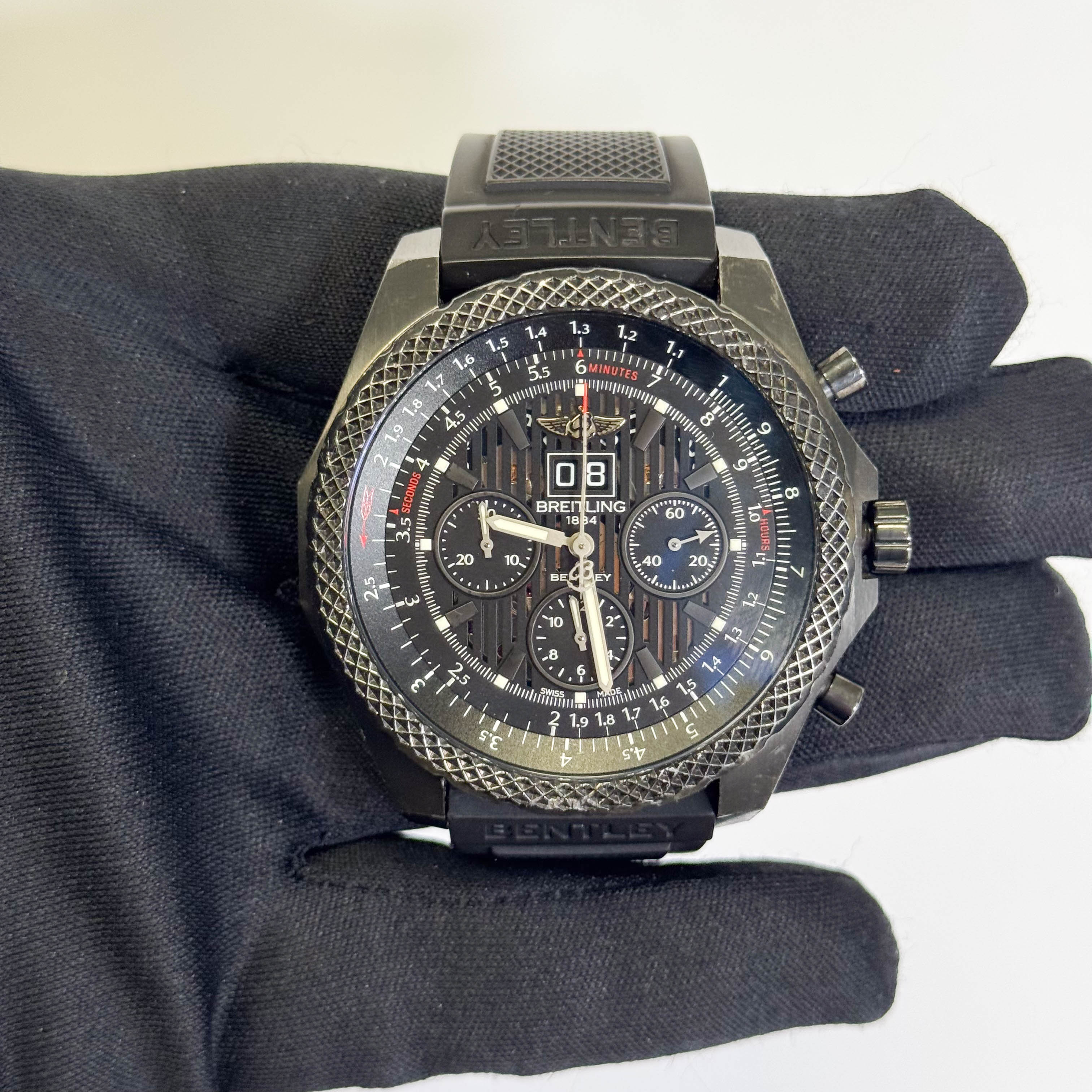 Breitling Bentley 48mm Black Dial Watch Ref# M4436413/BD27