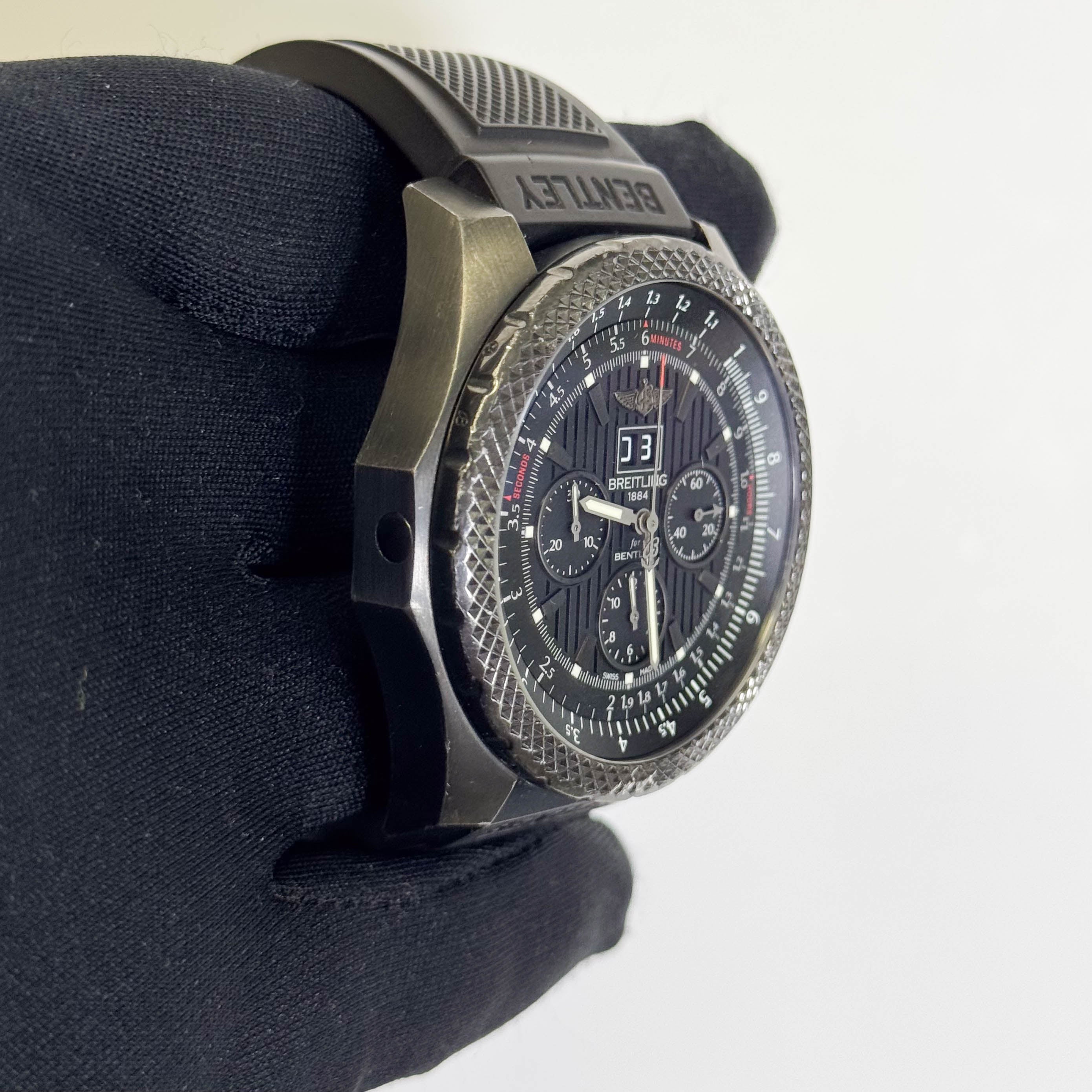 Breitling Bentley 48mm Black Dial Watch Ref# M4436413/BD27