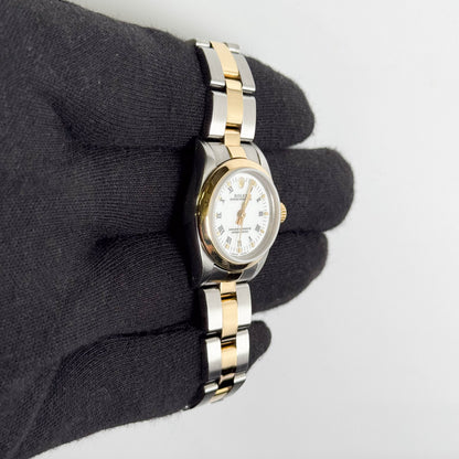 Rolex Datejust 26mm White Dial Watch Ref# 67183