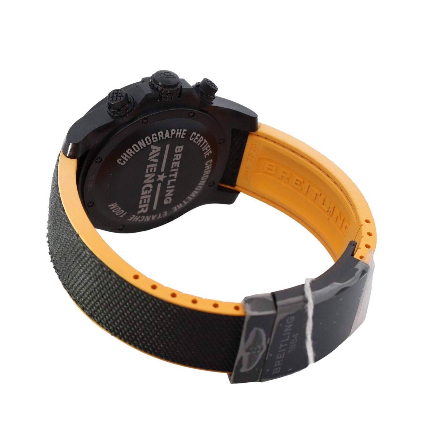 Breitling Avenger Hurricane Black Titaplast 45mm Black Arabic Dial Watch Reference# XB0180E41B1S1 - Happy Jewelers Fine Jewelry Lifetime Warranty