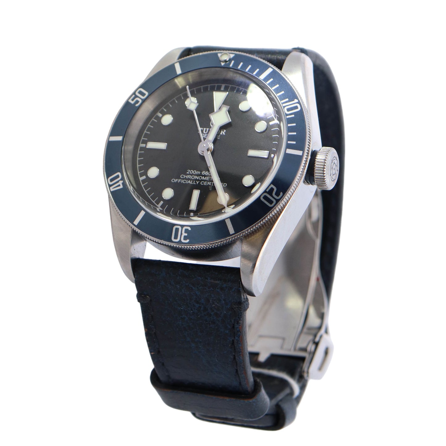 Tudor Heritage Black Bay Stainless Steel 41mm Black Dot Dial Watch Reference# 79230 - Happy Jewelers Fine Jewelry Lifetime Warranty