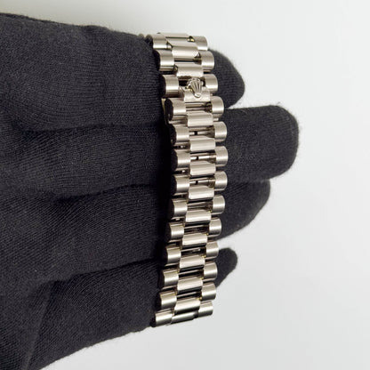 Rolex Day-Date 36mm Pave Dial Watch Reference# 118209