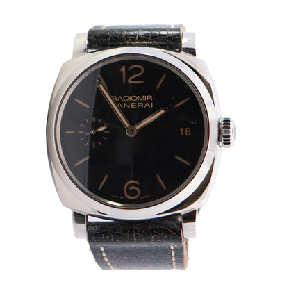 Panerai Radiomir 47mm Black Dial Watch Ref# PAM00514 - Happy Jewelers Fine Jewelry Lifetime Warranty