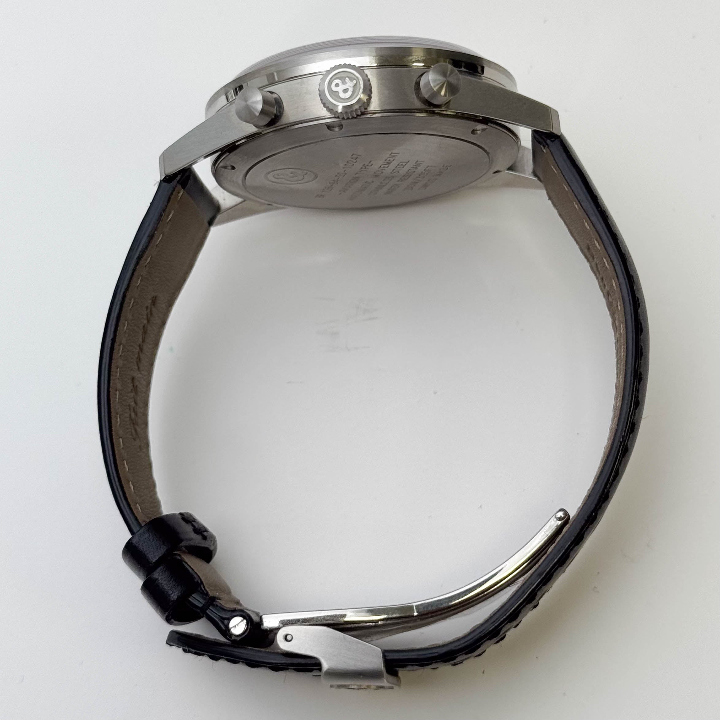 Bell & Ross Vintage 41mm Black Chronograph Watch Ref# BRV 126 - Happy Jewelers Fine Jewelry Lifetime Warranty