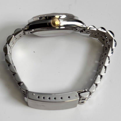 Rolex Datejust 31mm Dark Pink Dial Watch Ref# 68273