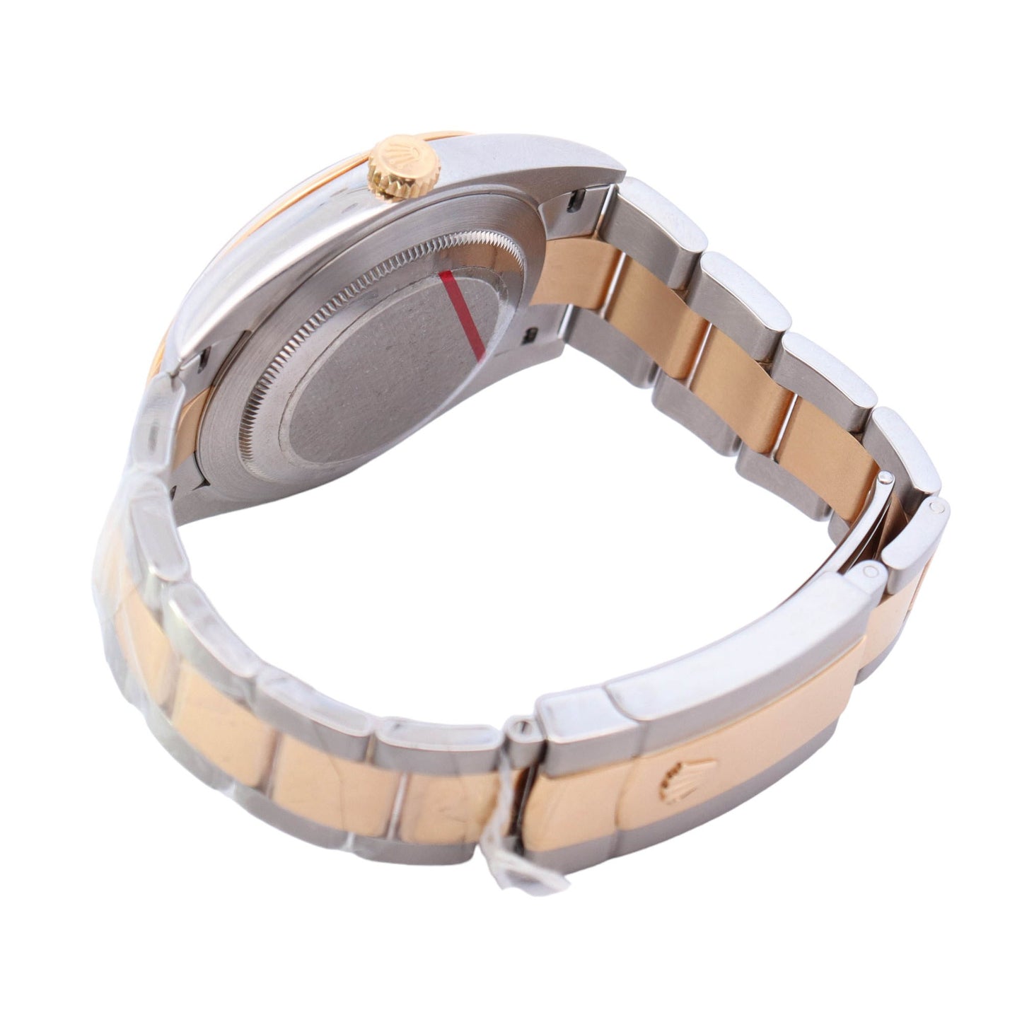 Rolex Datejust Yellow Gold & Steel 41mm Black Stick Dial Watch Reference #: 126303 - Happy Jewelers Fine Jewelry Lifetime Warranty