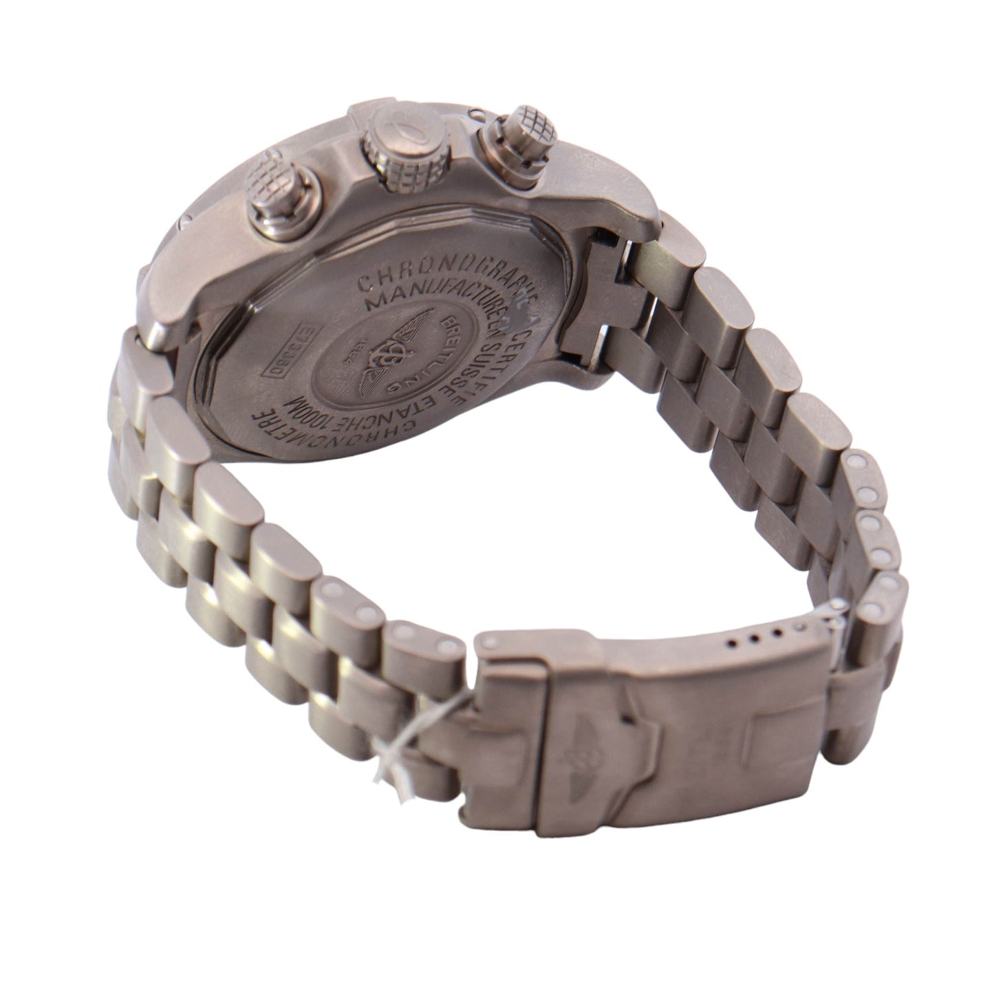 Breitling Avenger Titanium 44mm Grey Arabic Dial Watch Reference# E73360 - Happy Jewelers Fine Jewelry Lifetime Warranty