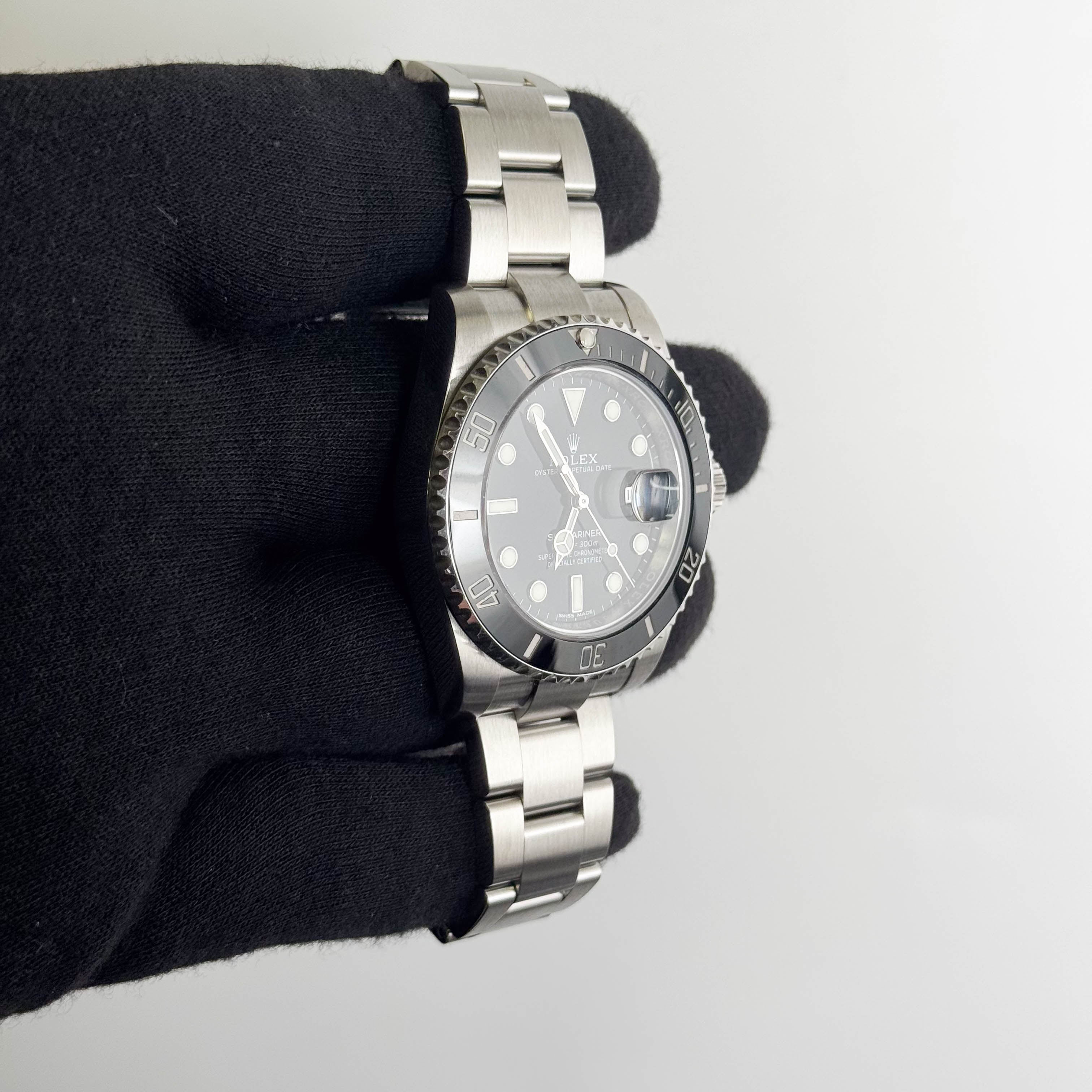 Rolex Submariner 40mm Black Dial Watch Ref# 116610LN