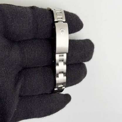 Rolex Oyster Perpetual 26mm Silver Dial Watch Ref# 7080