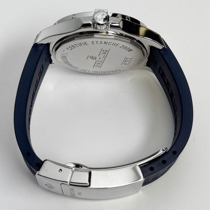 Breitling Colt Stainless Steel 41mm Blue Dial Watch Ref# A17313 - Happy Jewelers Fine Jewelry Lifetime Warranty