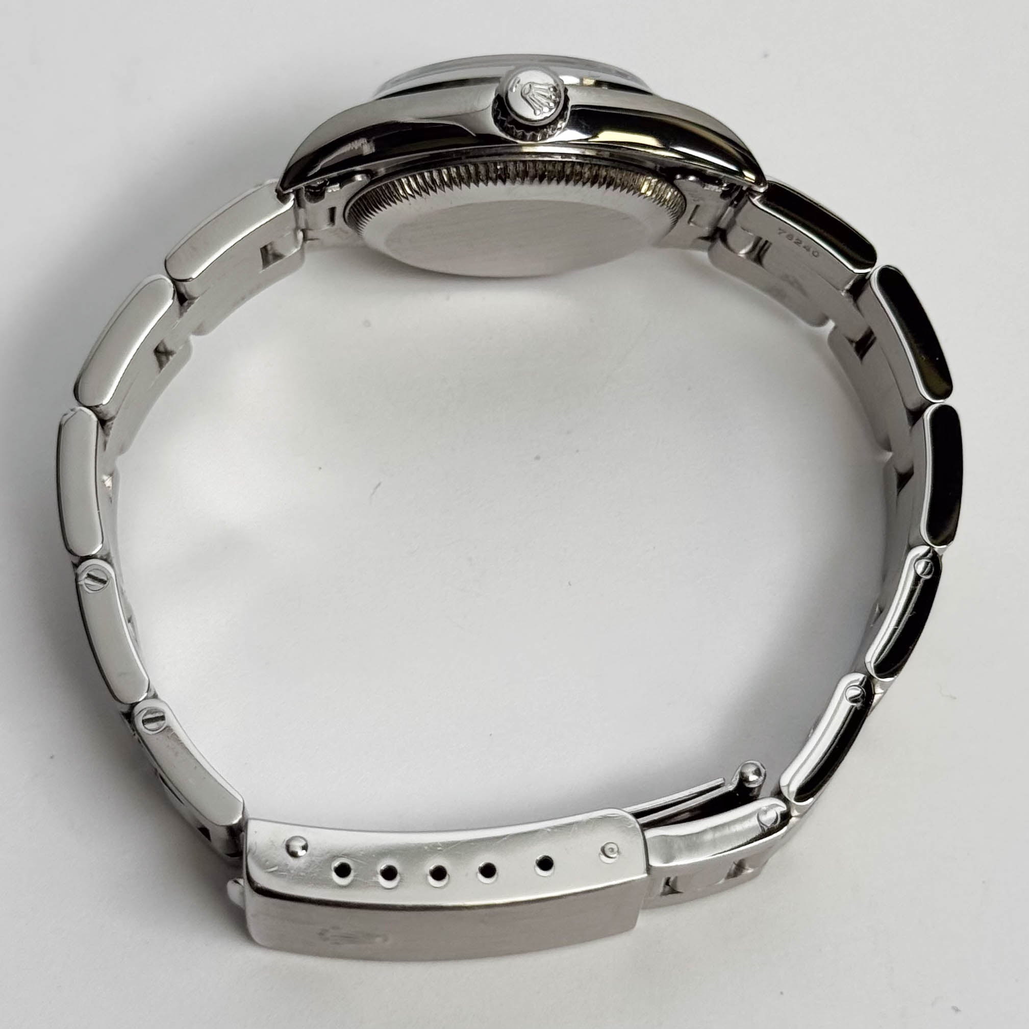 Rolex Oyster Perpetual 26mm Silver Dial Watch Ref# 7080