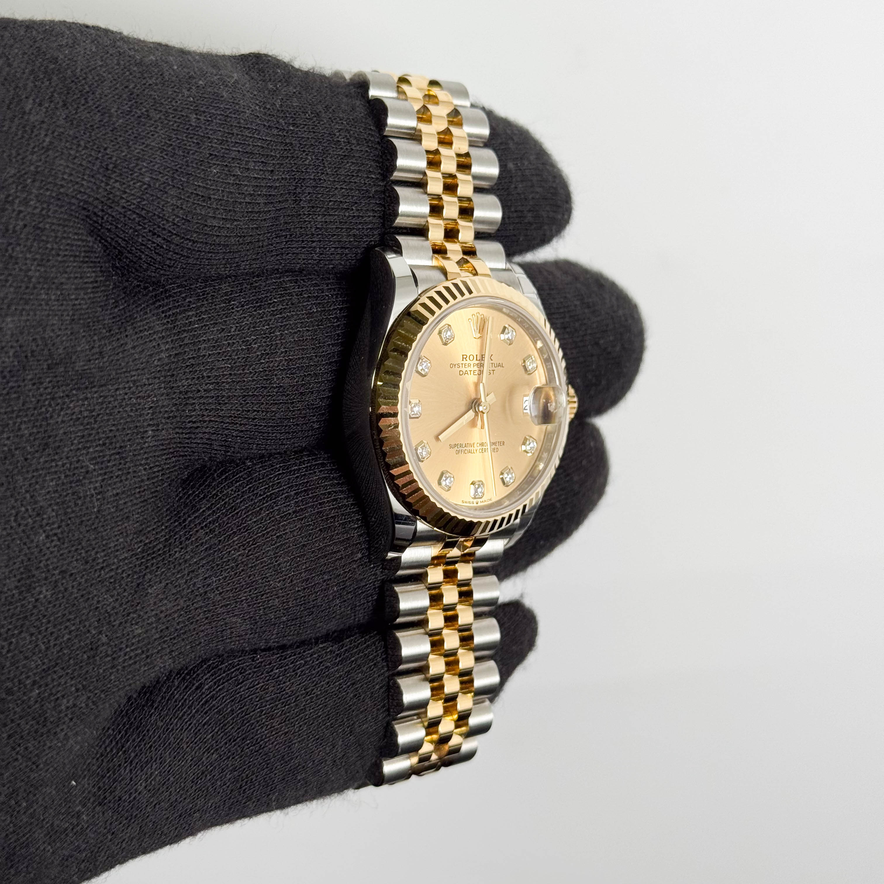 Rolex Datejust 31mm Champagne Dial Watch Ref# 278273